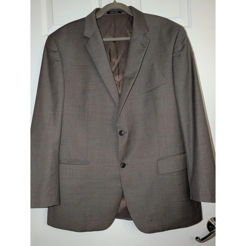 Jos. A. Bank 1906 Custom Made Brown Blazer Sport Coat Men Two Button Academia